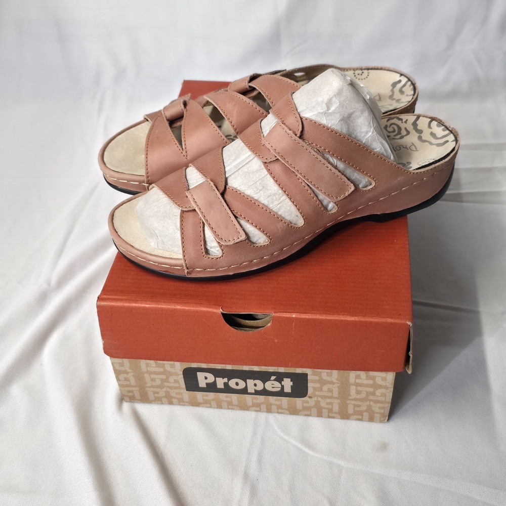 Propet Women's Kylie Clog Sandals Size‎ 8.5M New In Box